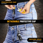 Keychain USB C Cable - 5.11 Inch Short Type C Cord - USB 4.0 PD 240W 40Gbps 8K 60Hz Video - A