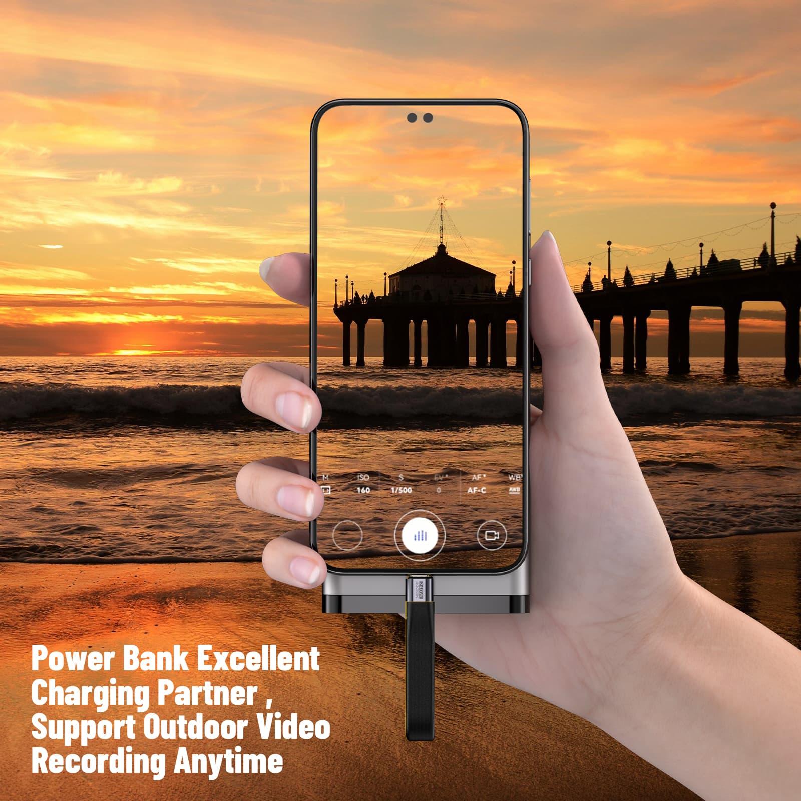 Keychain USB C Cable - 5.11 Inch Short Type C Cord - USB 4.0 PD 240W 40Gbps 8K 60Hz Video - A