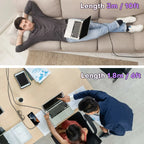 540 Degree Rotation USB C to USC C Cable 240W - USB 2.0 480Mbps Type C Cord