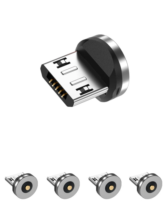 Micro USB Magnetic Tips (5 Pack), Magnetic Phone Cable Micro USB Adapter