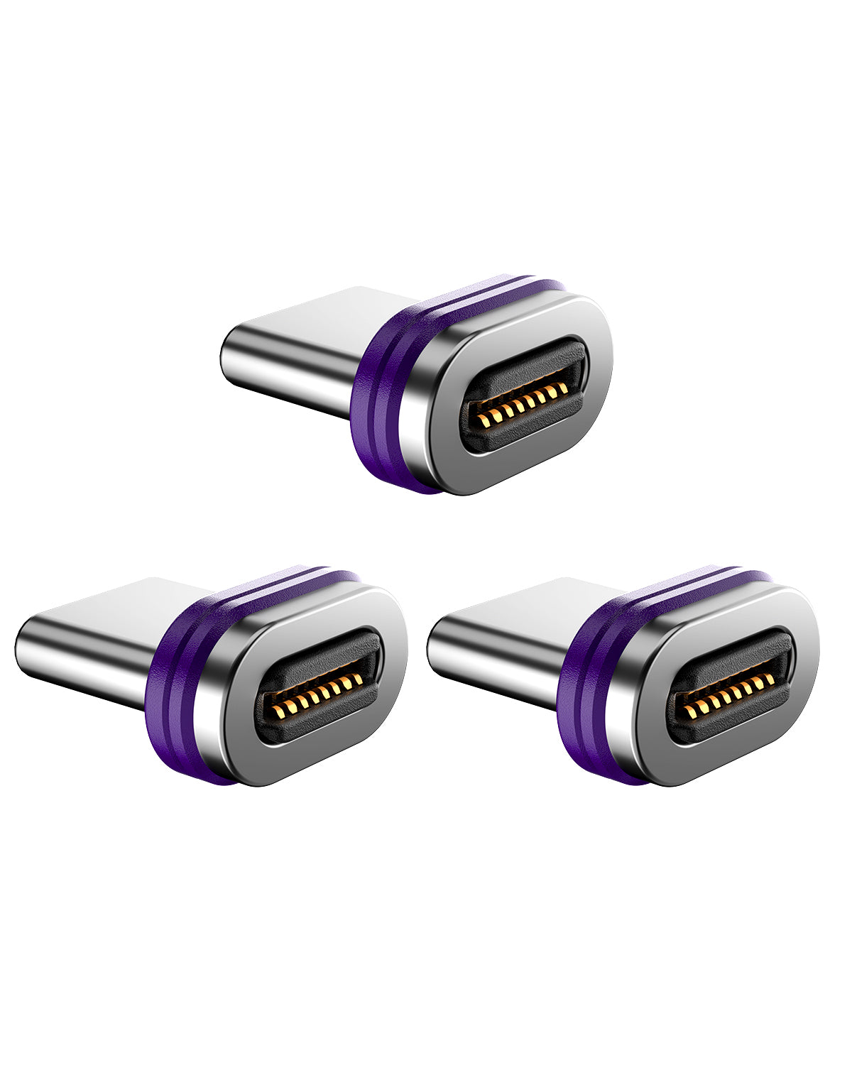 16 Pin Magnetic Adapapter Tips USB 2.0 Replacement OTG Tips - 3 Pack