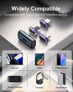 24 Pin Magnetic Adapapter Tips USB 2.0 Replacement OTG Tips - 3 Pack