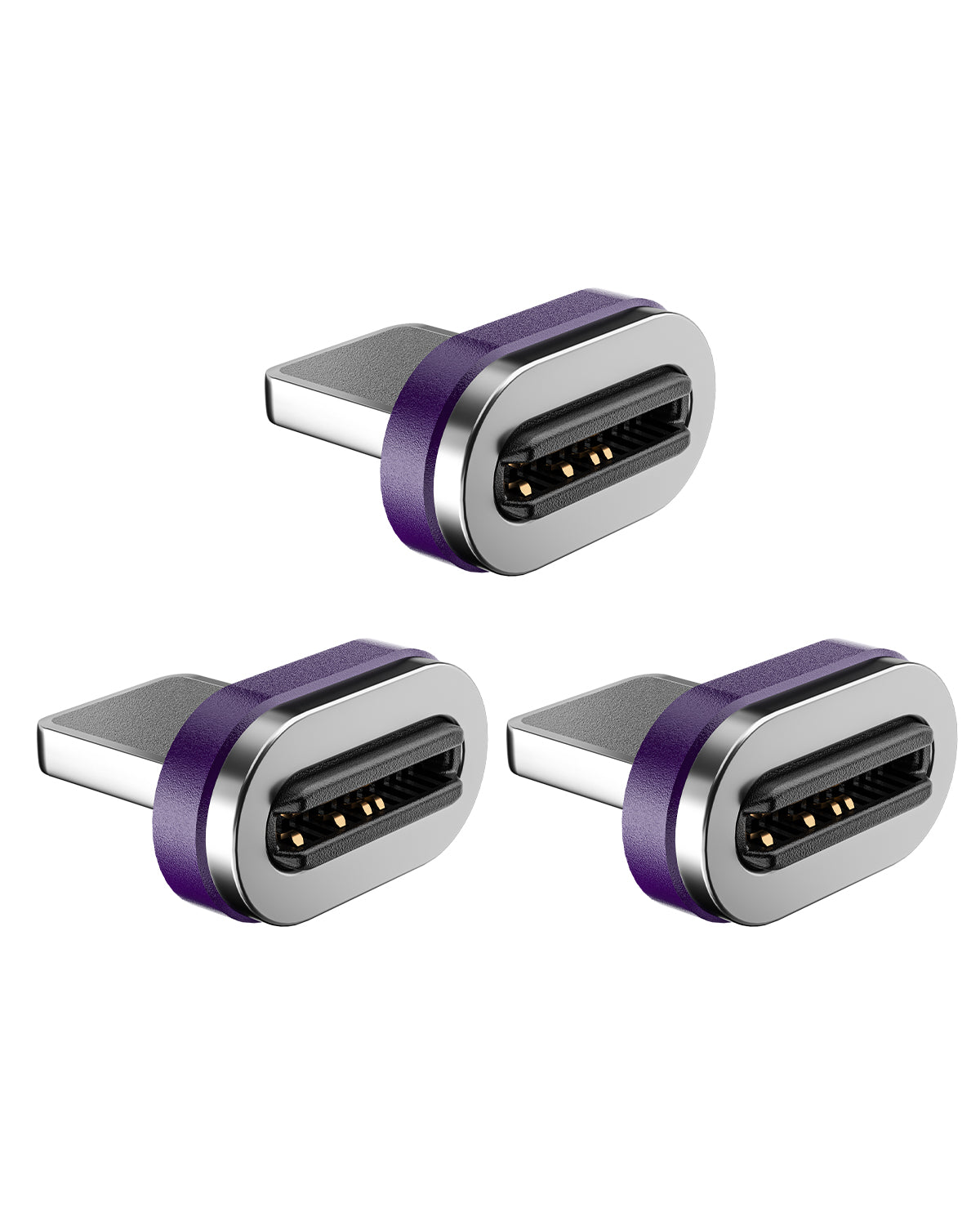 24 Pin Magnetic Adapapter Tips USB 2.0 Replacement OTG Tips - 3 Pack