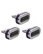 24 Pin Magnetic Adapapter Tips USB 2.0 Replacement OTG Tips - 3 Pack