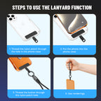 Rugby Keychain USB C Cable - Short Phone Lanyard Charging Cable - PD 240W USB 2.0 480Mbps 6 Inch