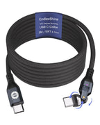 540 Degree Rotation USB C to USC C Cable 240W - USB 2.0 480Mbps Type C Cord