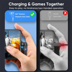 9 Pin Magnetic USB C Charging Cable PD 100W - Magnetic Phone Charger Fast Charging - 90 Degree Right Angle 180